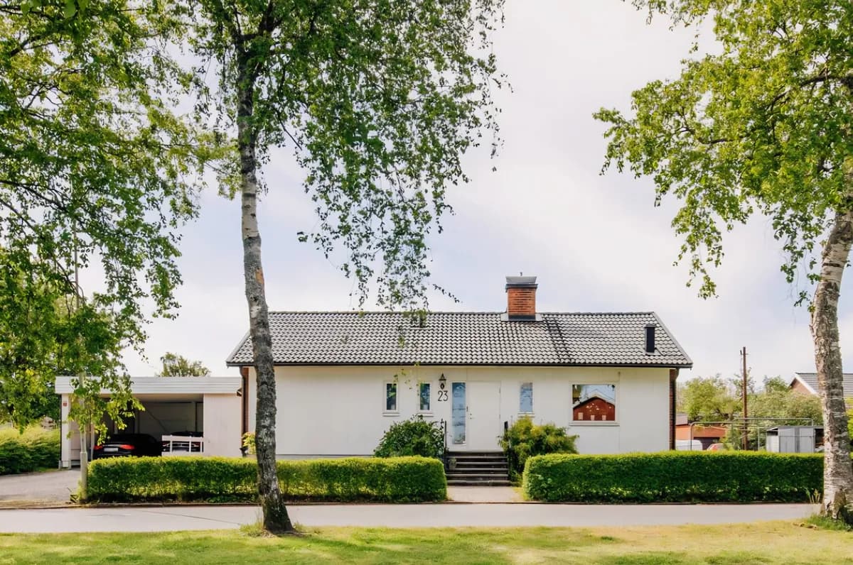 Linnégatan i Skara