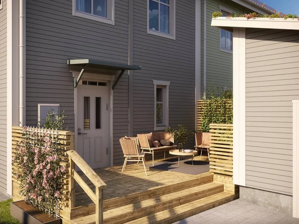 Nordanskogsvägen i Vikbolandet