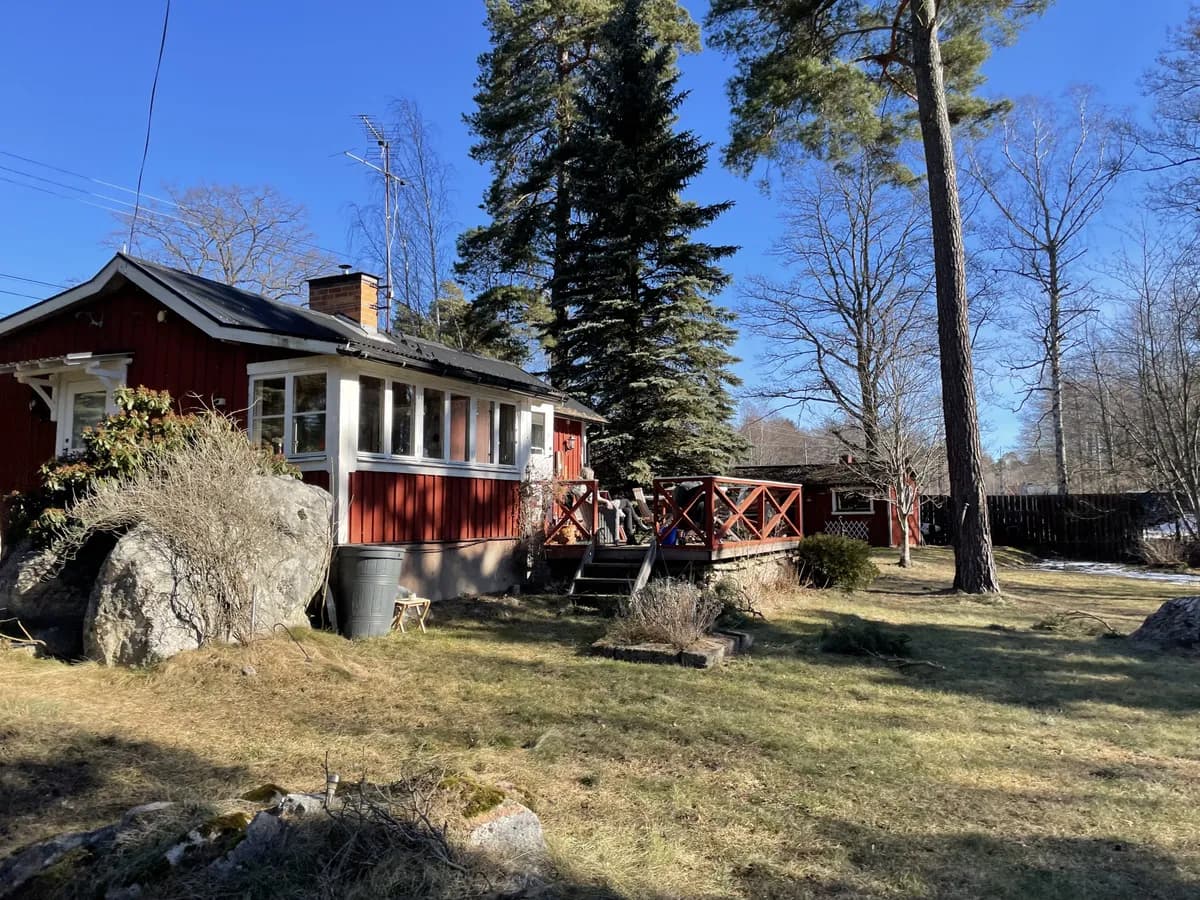 Gösholmsvägen i Kvicksund