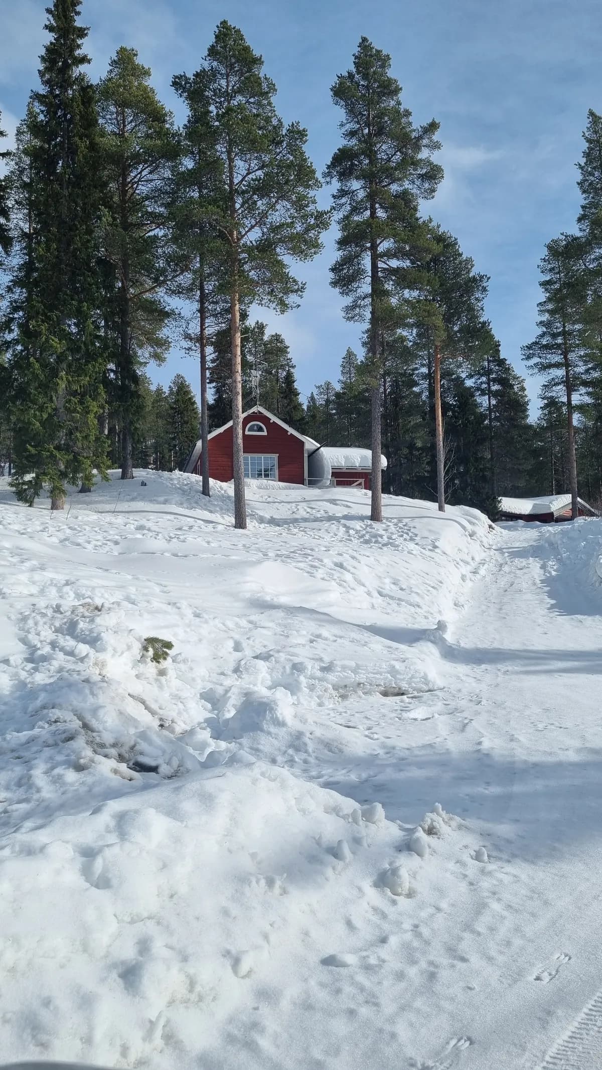 Hovärksvägen i Lofsdalen