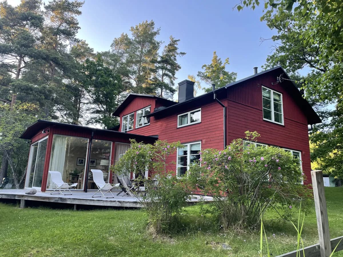 Lägervägen i Värmdö