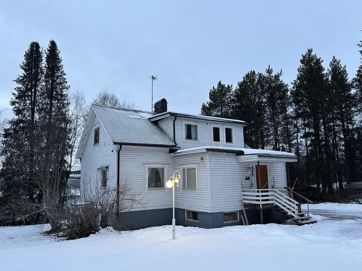 Postvägen i Svappavaara