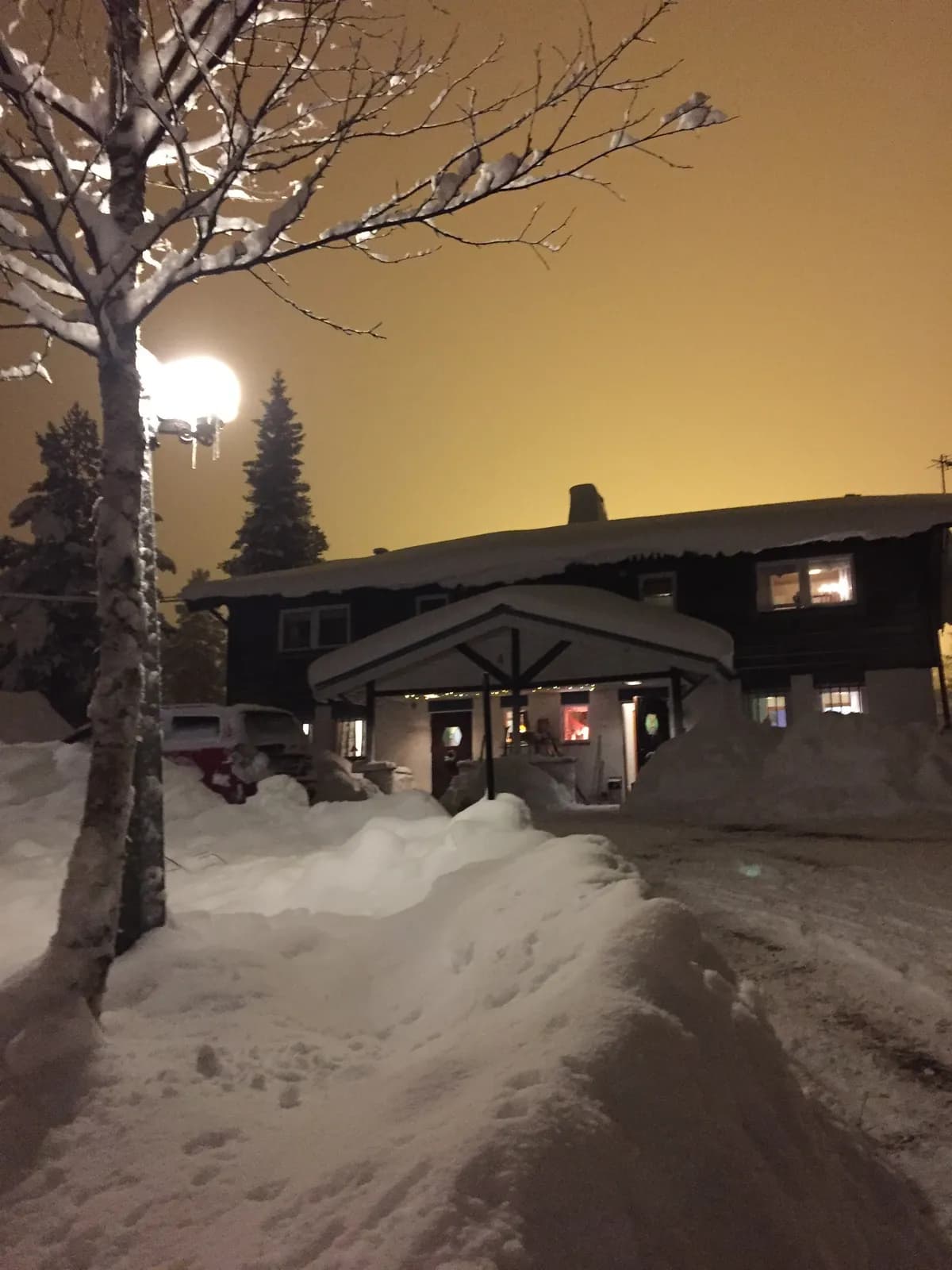 Västra Kalvvägen i Sälen