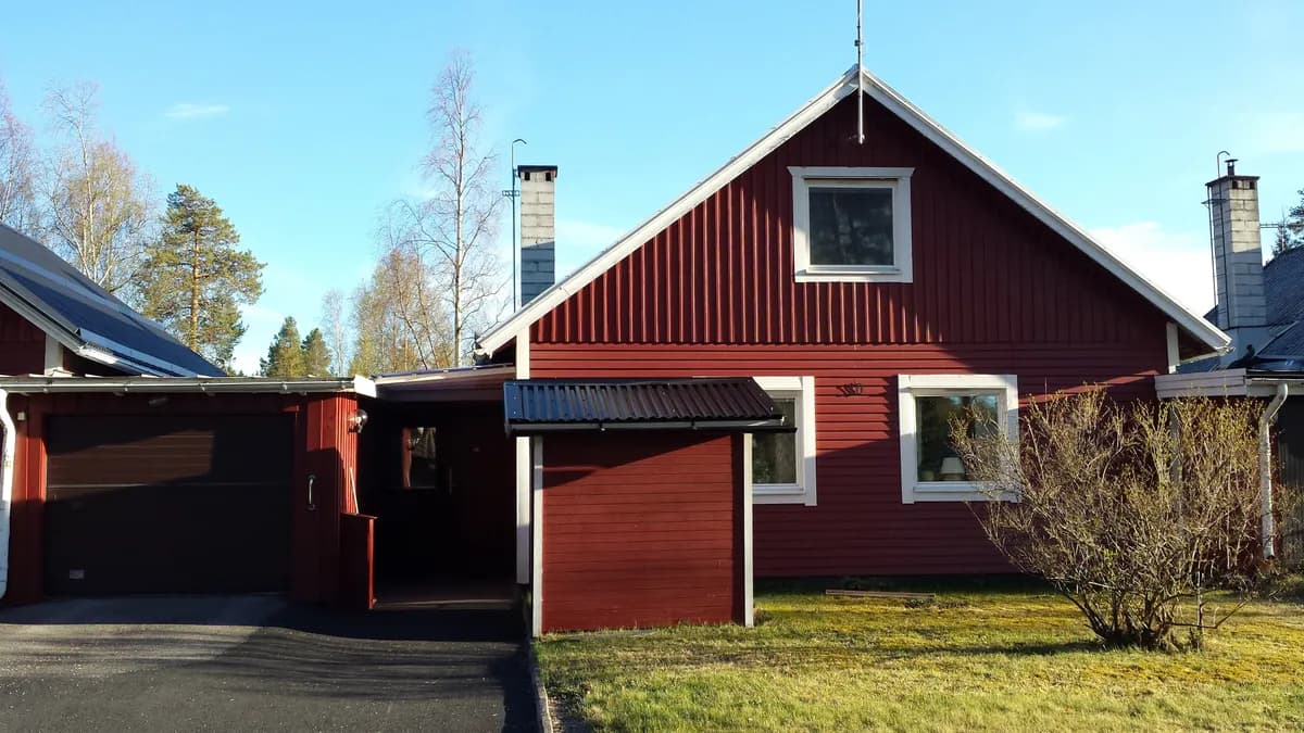 Tallvägen i Vidsel
