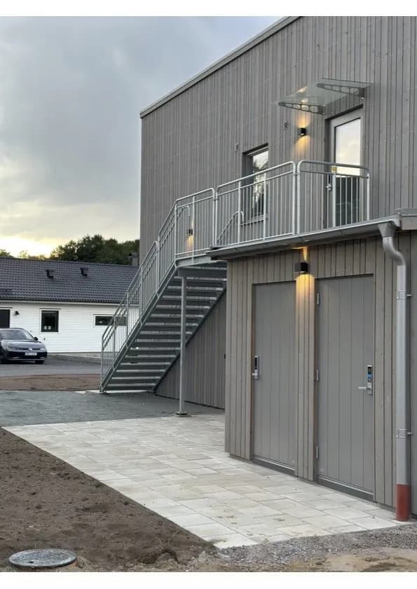 Oskar Nestors väg i Vaggeryd