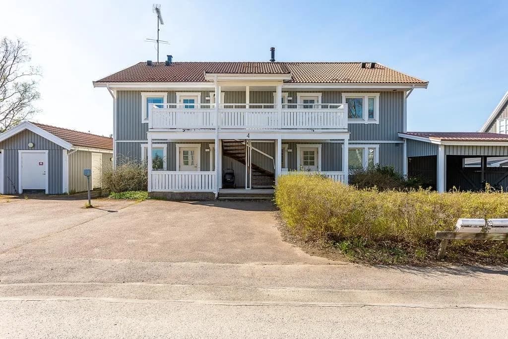 Björkgatan i Järnforsen