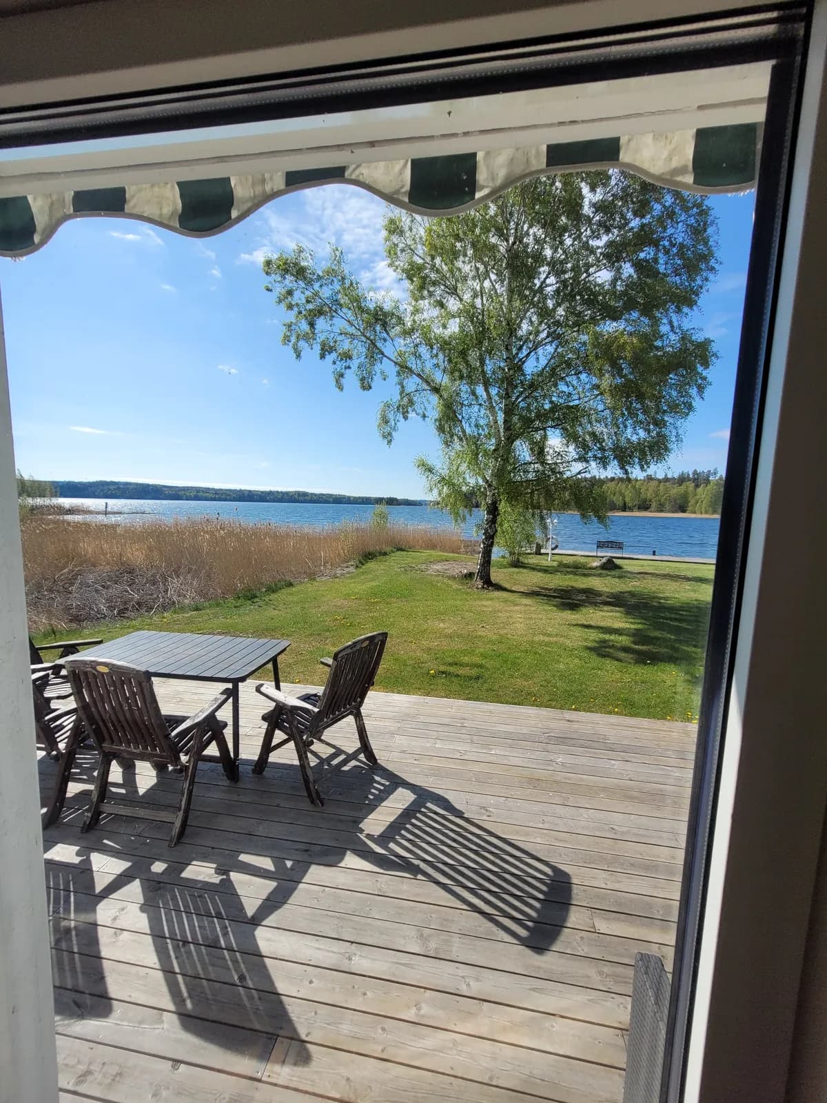 Eldtomta strand i Grödinge