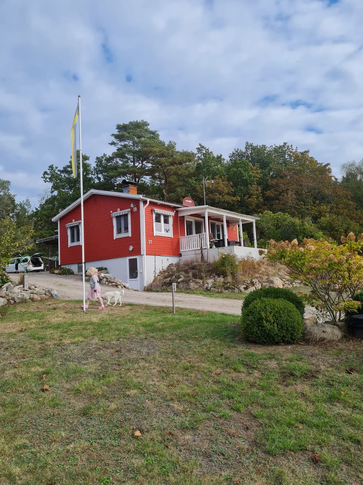 Levalundavägen i Johannishus