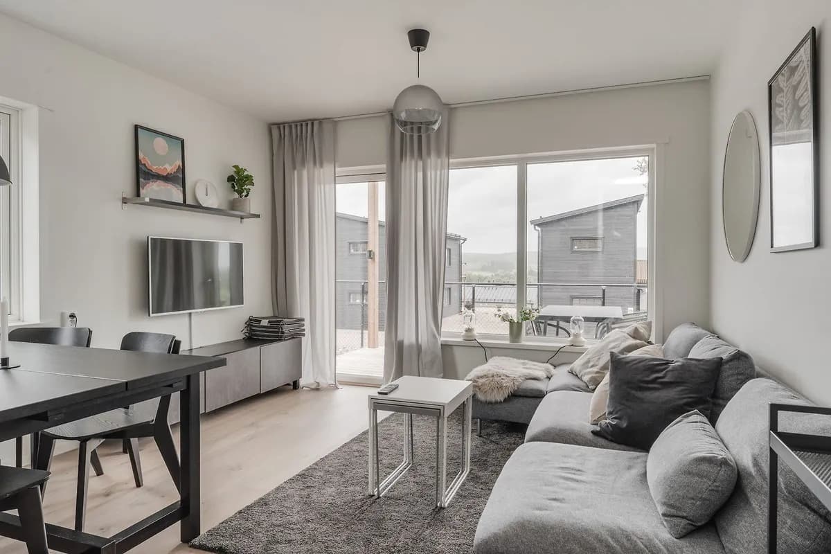 Nedre Ängsvägen i Järbo