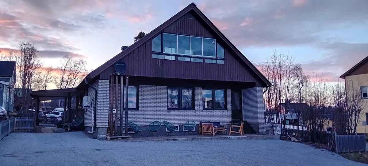 Timmermansgatan i Kiruna