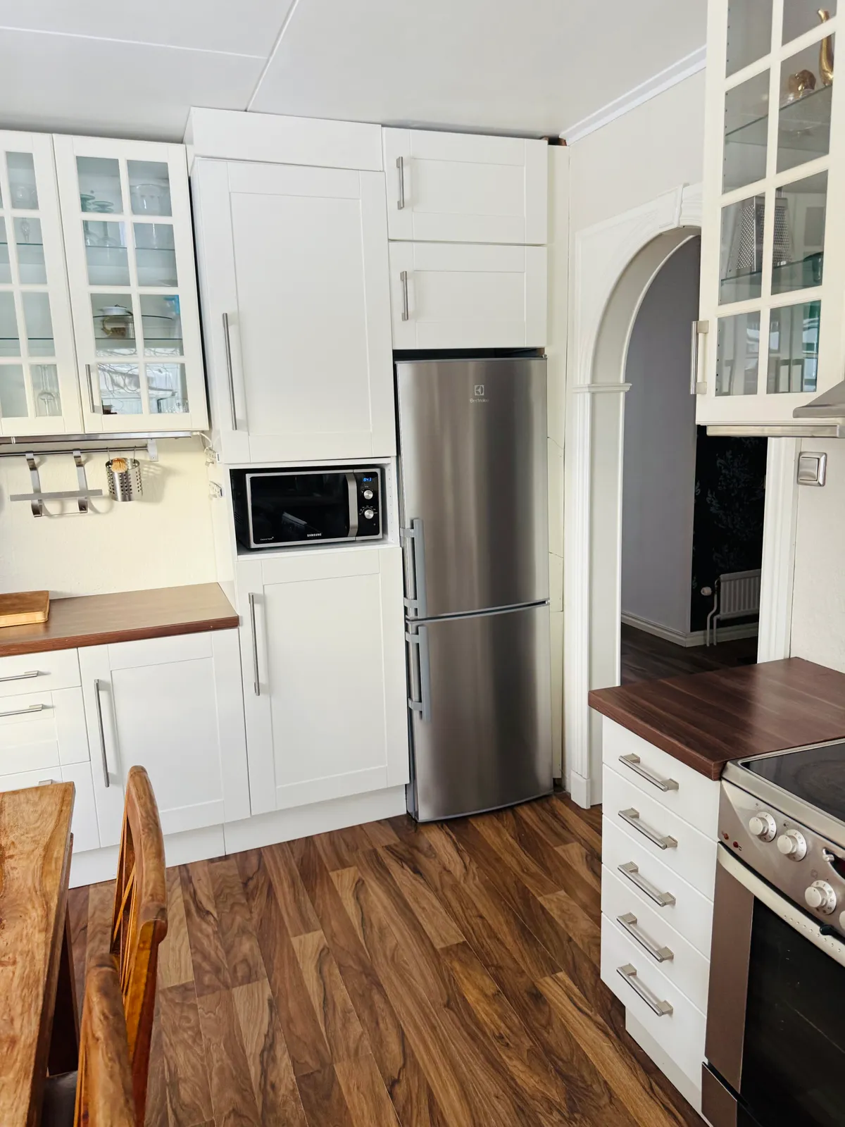 Plåtslagaregatan i Arjeplog