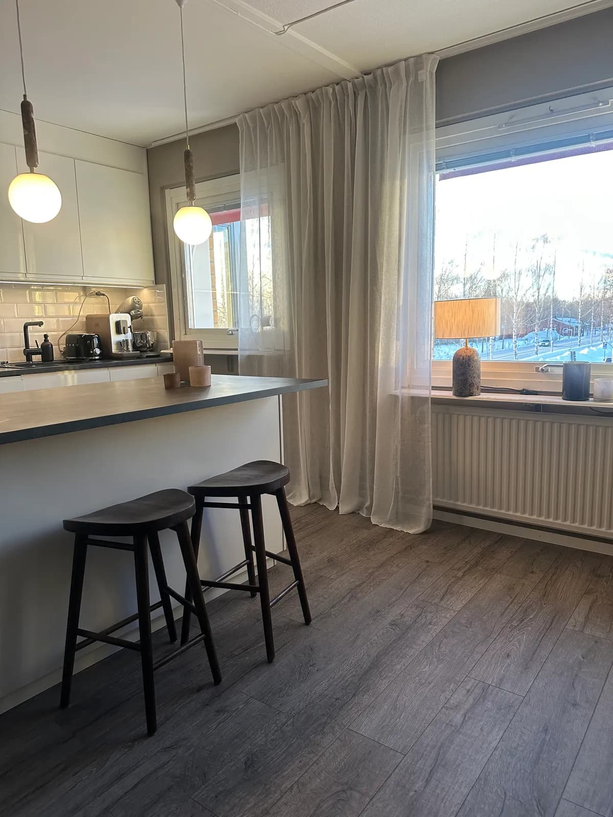 Bergsviksvägen i Piteå