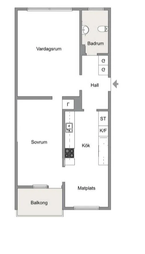 Holmingegränd i Spånga