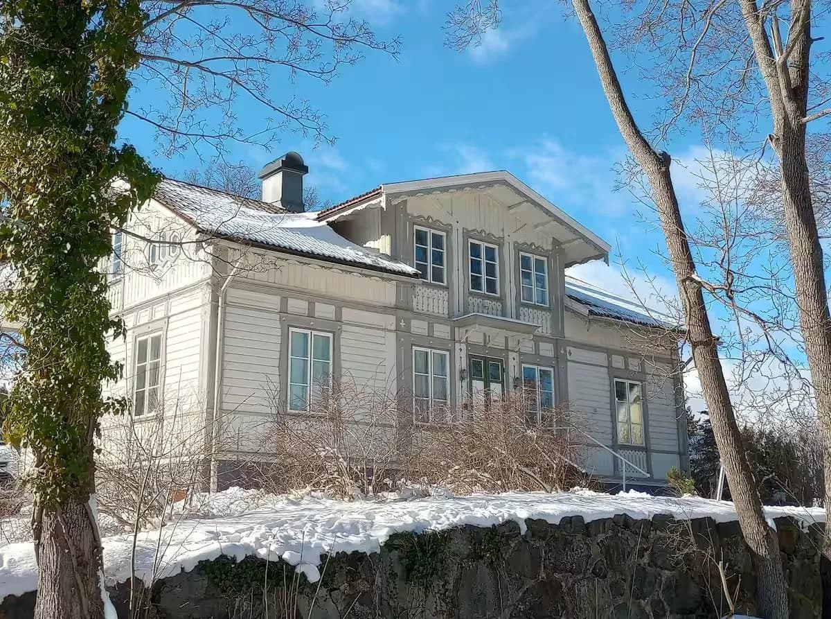 Nackanäsvägen i Nacka