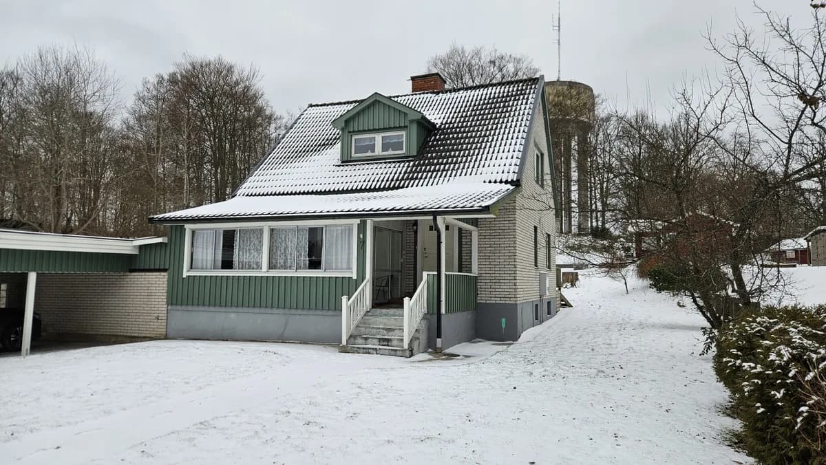 Valhallavägen i Lönsboda