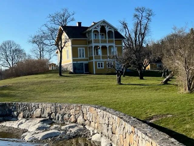 Lagnö gårdsväg i Gustavsberg