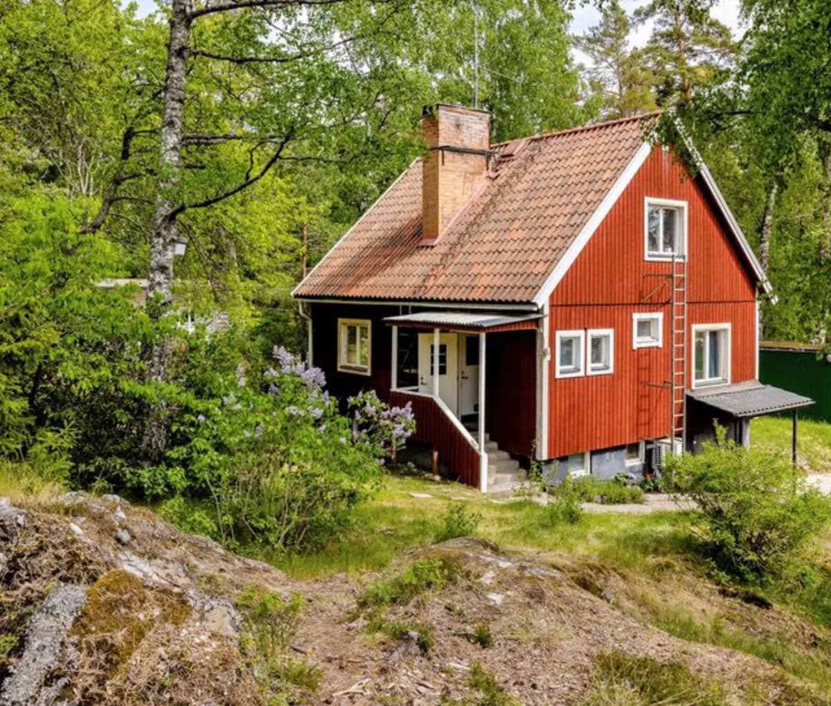 Himmelsbodavägen i Tumba