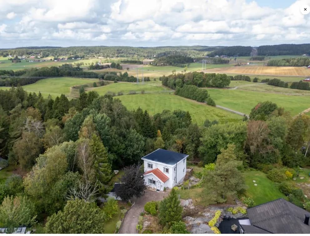 Skogsbovägen i Gråbo