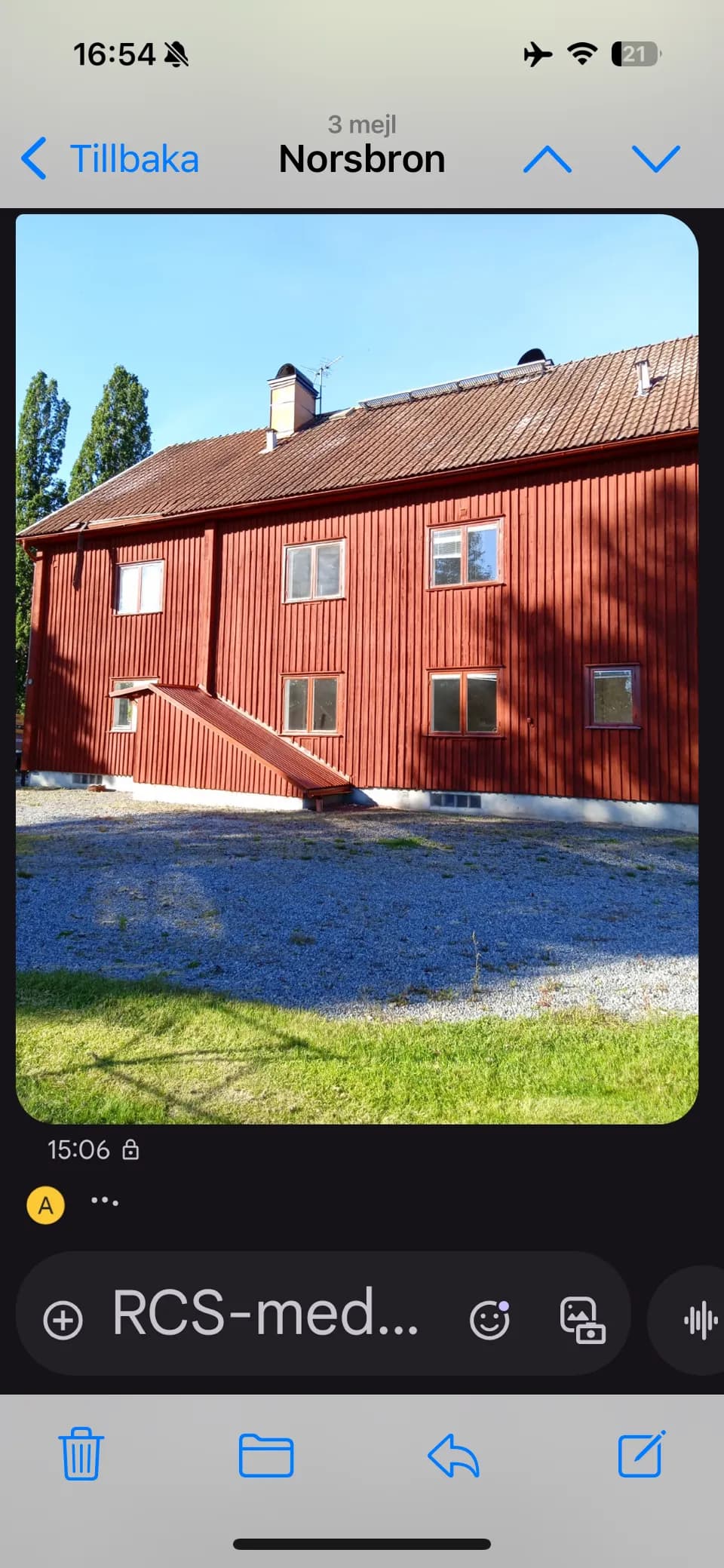 Norsbrovägen i Vålberg