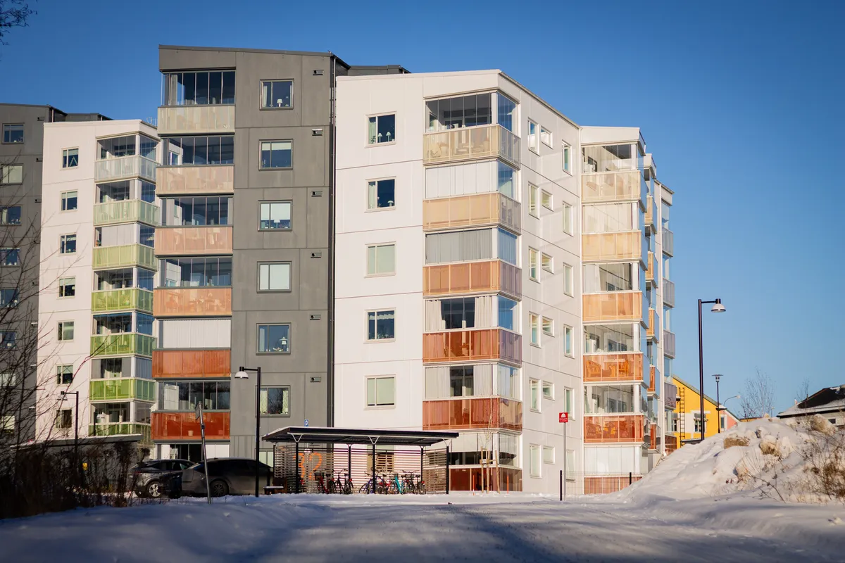 Södra Strandvägen i Mjölby