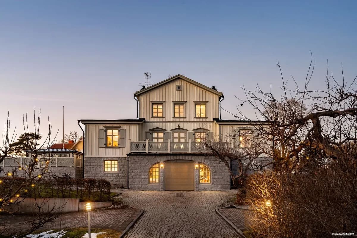 Gamla vägen i Täby