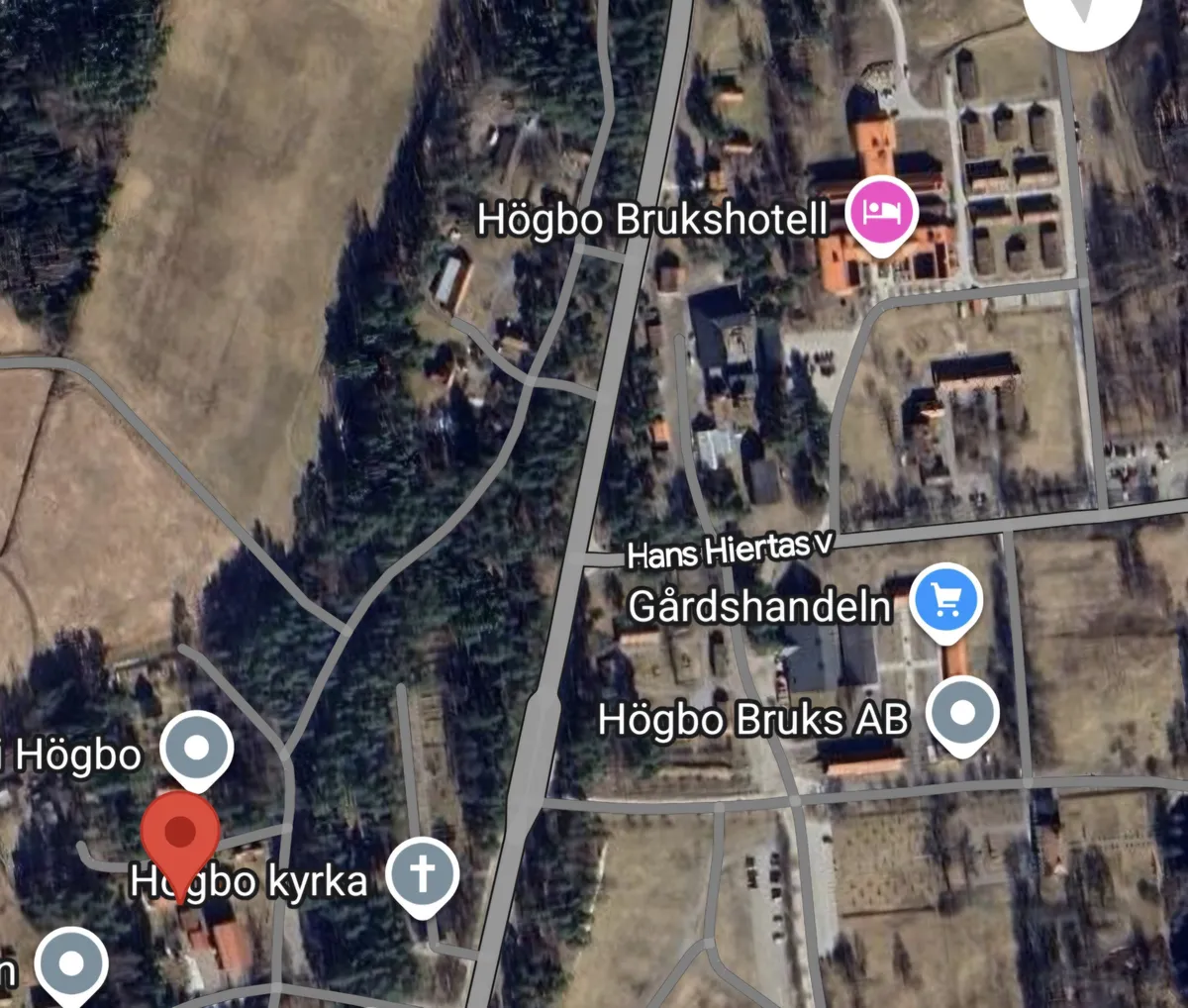 Prästgårdsgatan i Sandviken