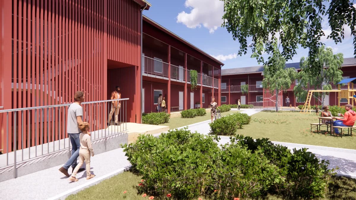 Stensholmsvägen i Eksjö