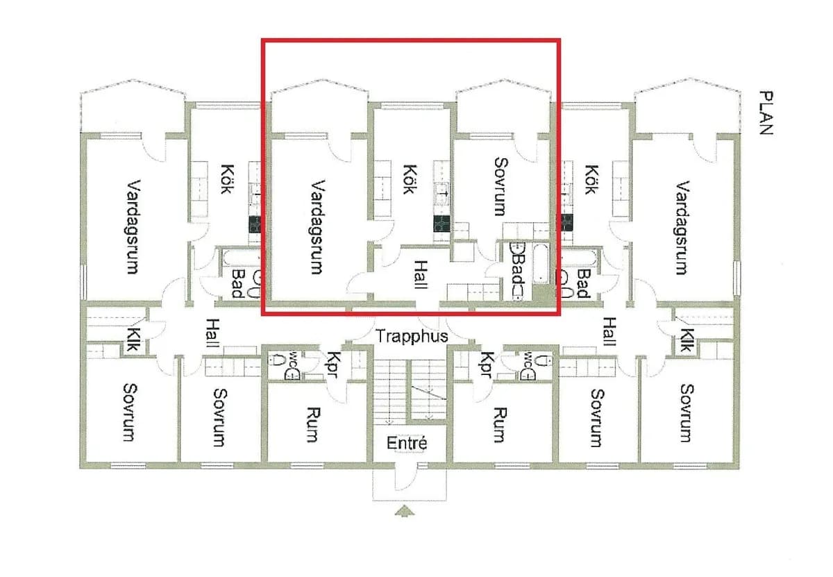 Vikingagatan i Vikingstad