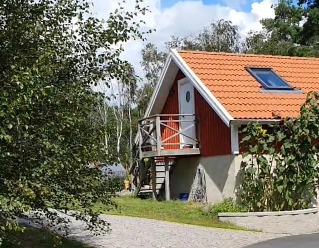 Sandövägen i Vallda