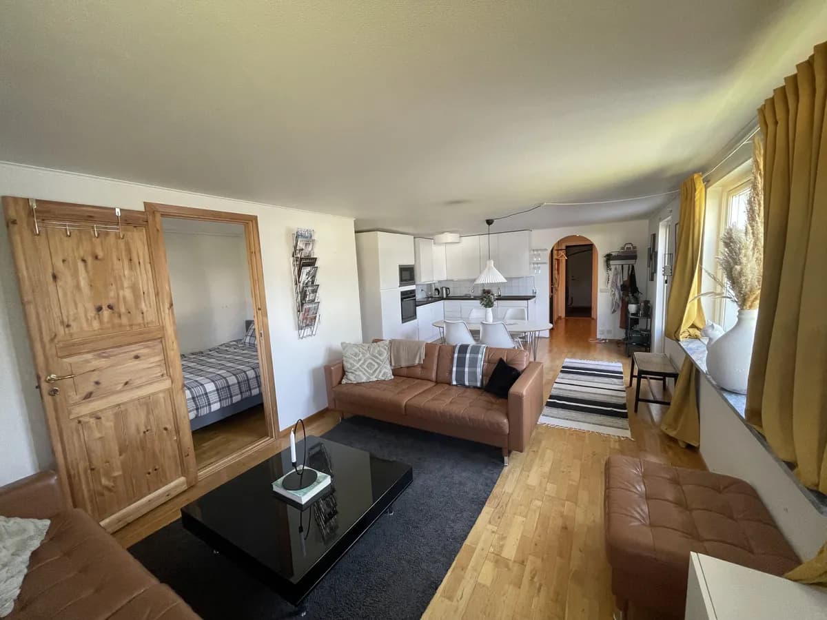 Björkvägen i Nybrostrand