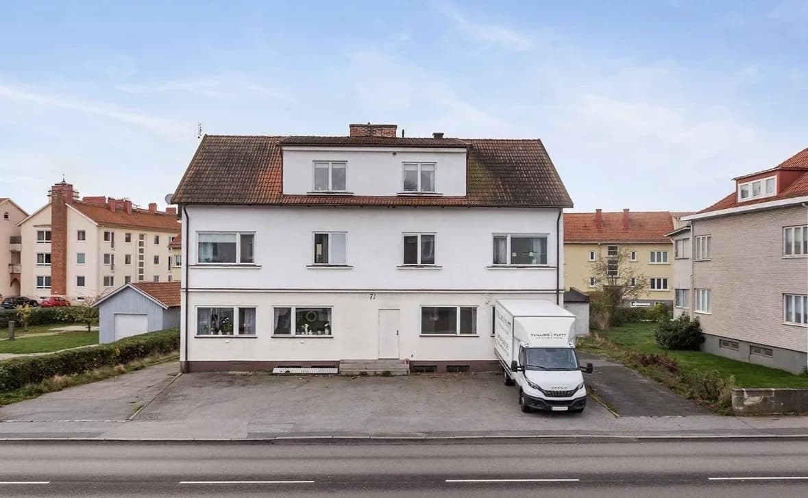 Erik Dahlbergsvägen i Karlshamn