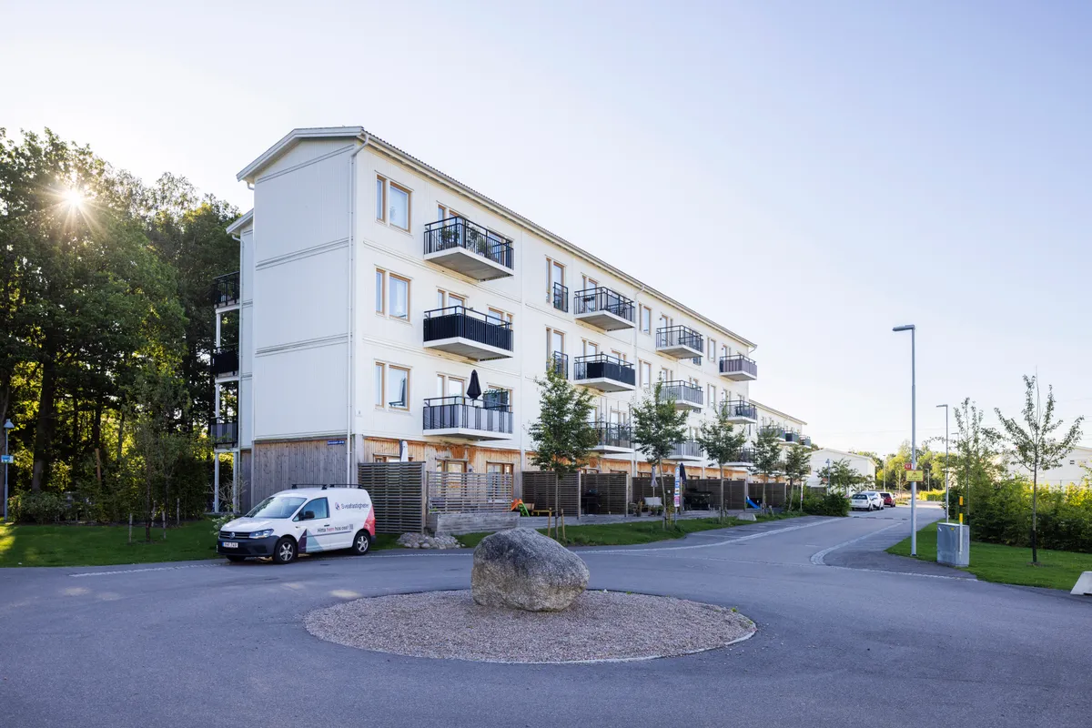 Gravensteinervägen i Trollhättan