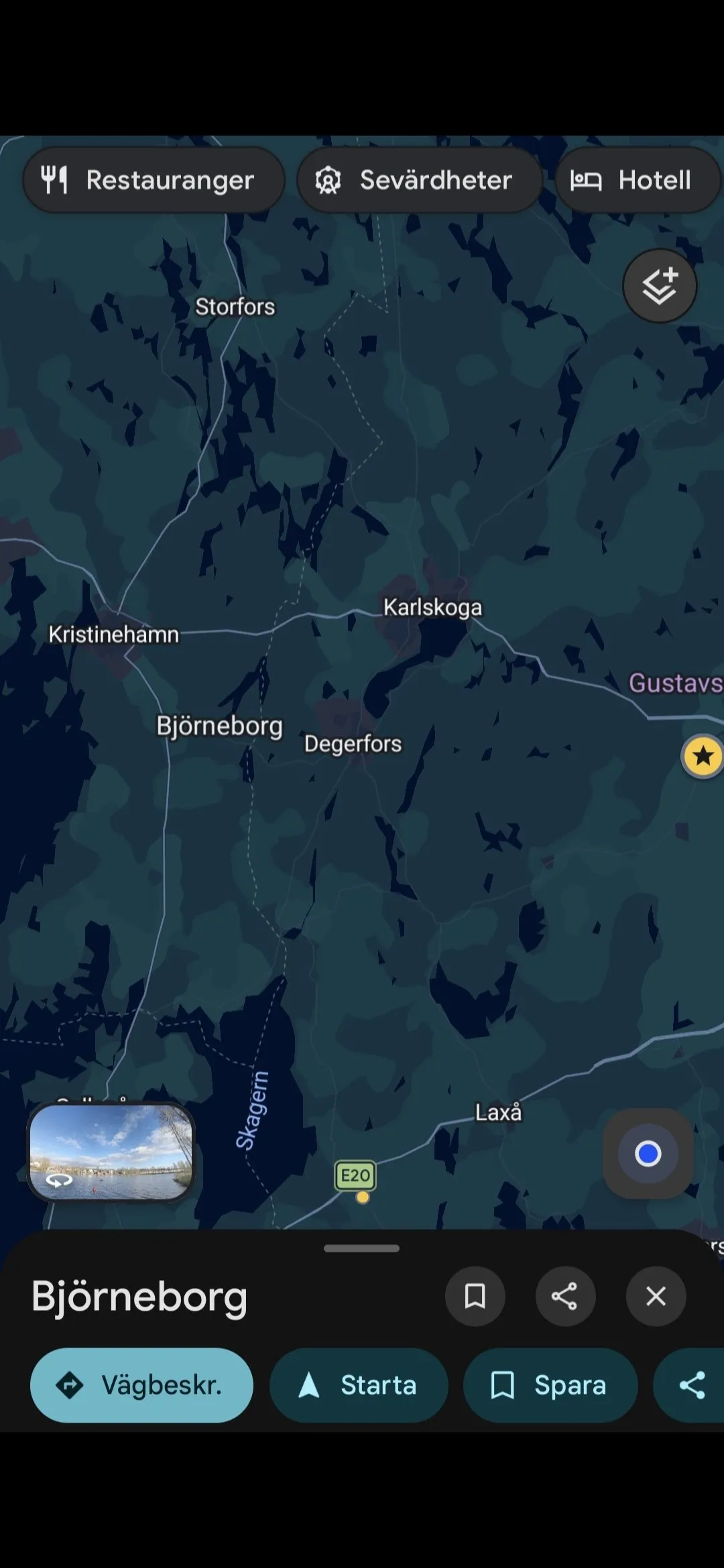 Nordenfeltsgatan i Björneborg