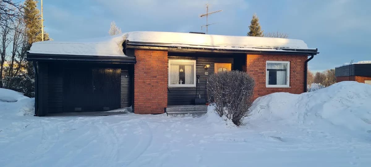 Timmermansgatan i Kiruna