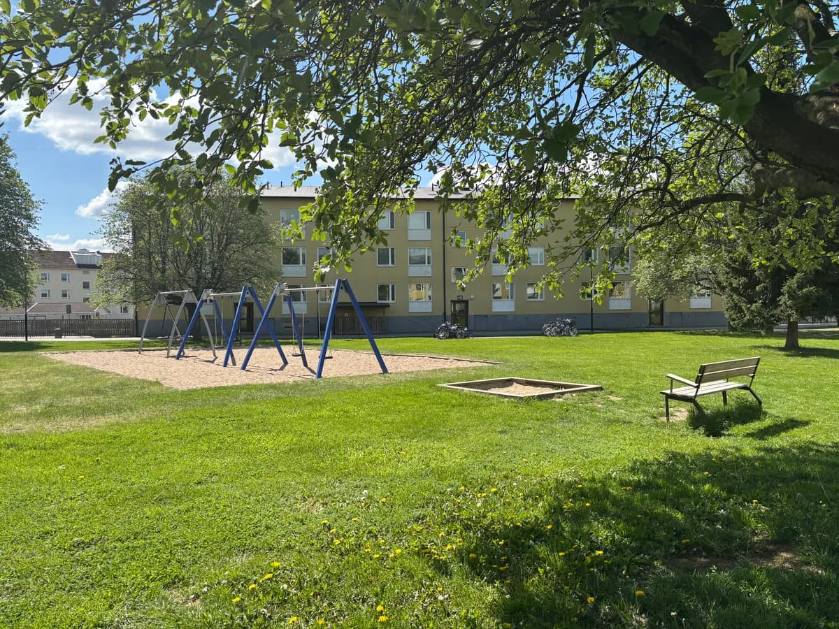 Norrgårdsgatan i Hallsberg