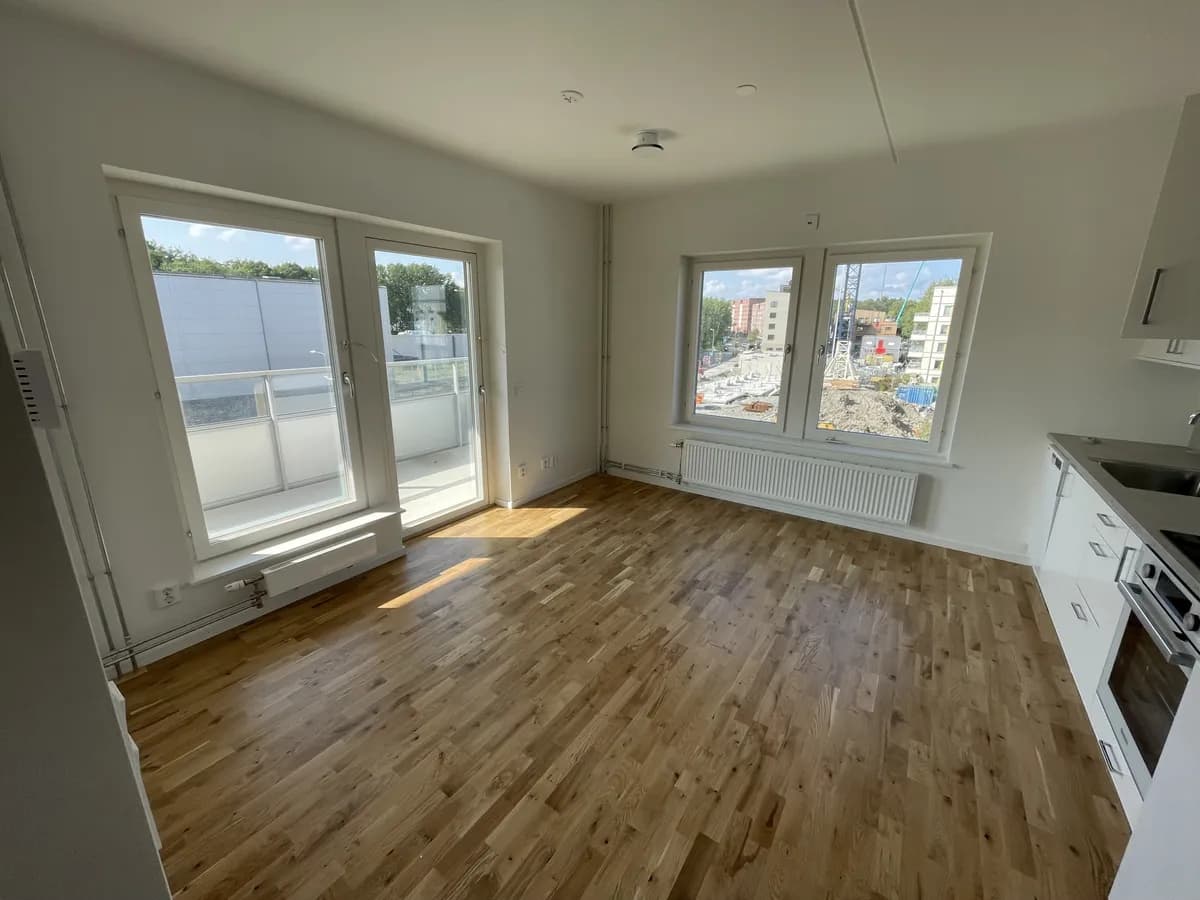 Klockelundsvägen i Farsta