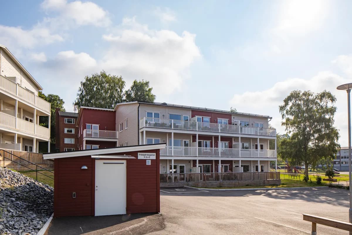 Trädgårdsgatan i Malmköping