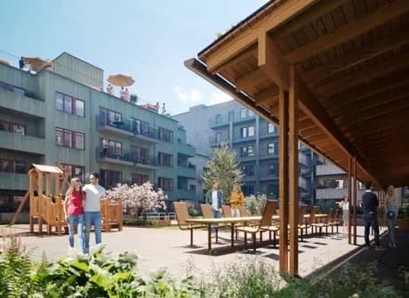 Jaktfalksgatan i Järfälla