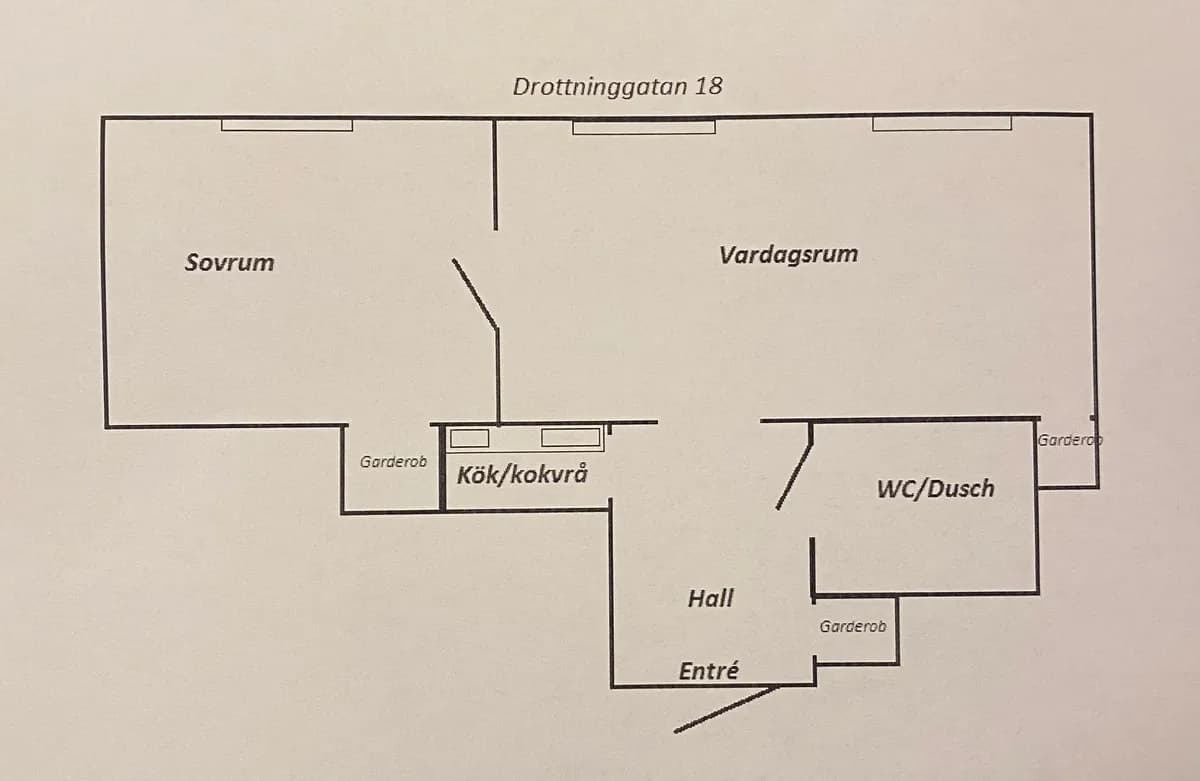 Drottninggatan i Kungsör