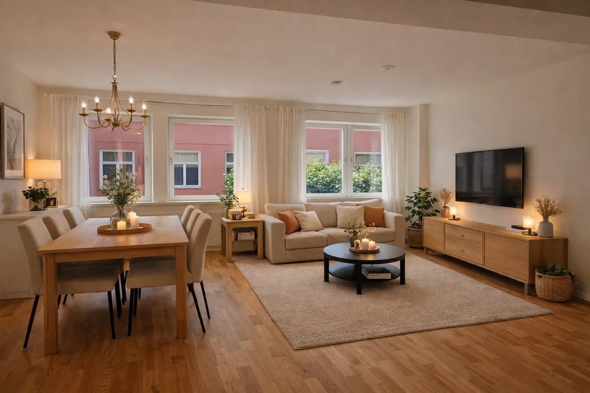 Västra Åpromenaden i Köping