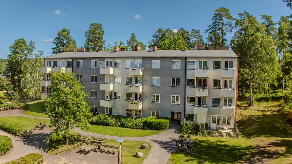 Norra Storängsvägen i Finspång