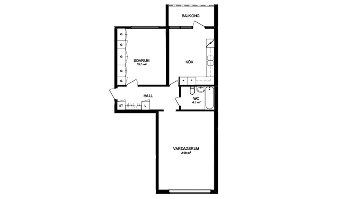 Kungsfågelgatan i Västerås