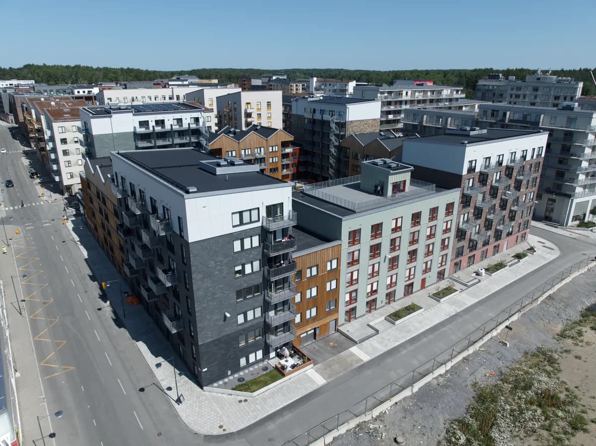 Safirgatan i Järfälla