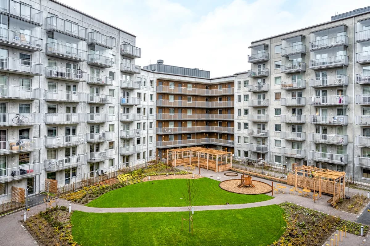 Vagnsgatan i Järfälla