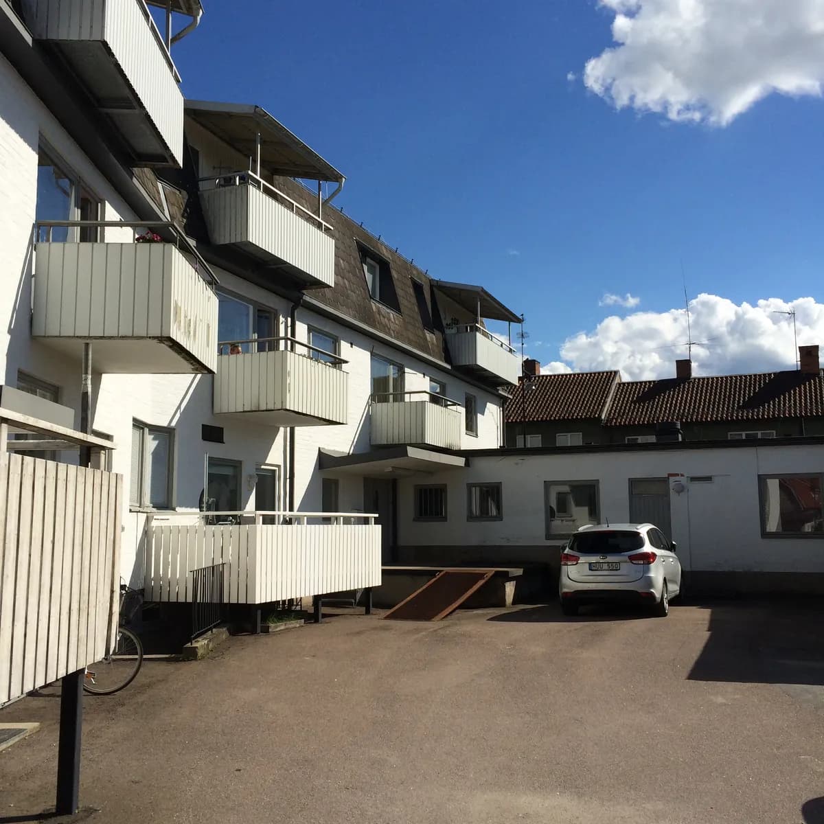 Trädgårdsgatan i Skänninge