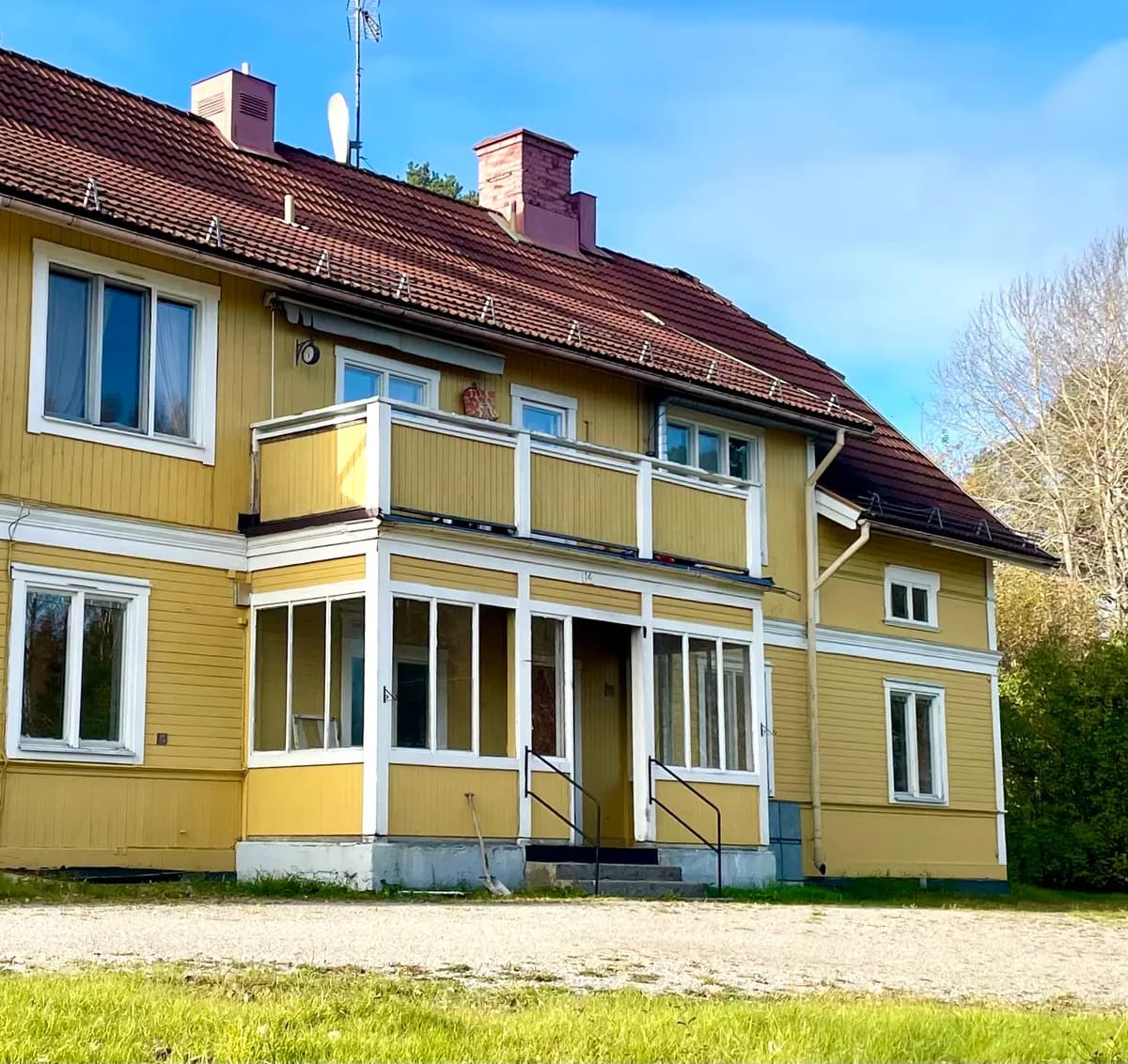 Villavägen i Ljusne