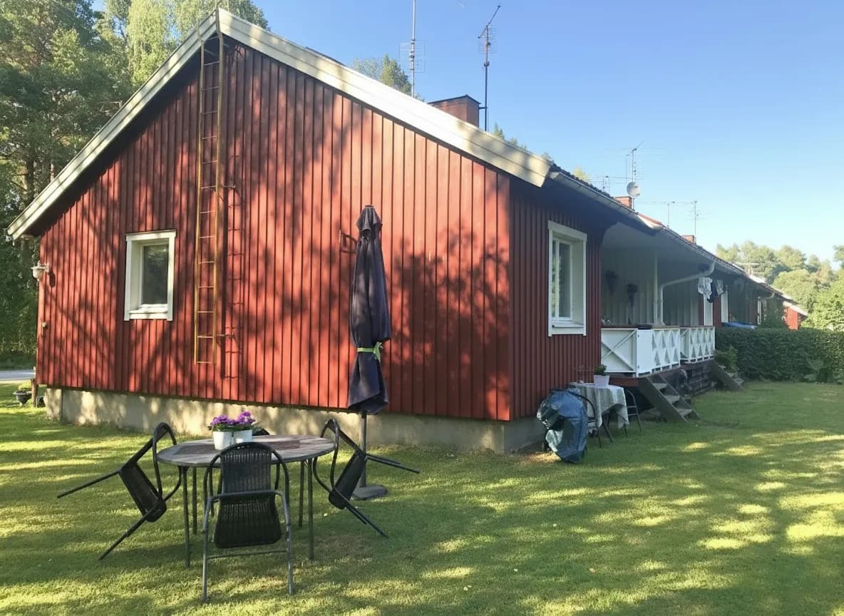 Stripavägen i Guldsmedshyttan