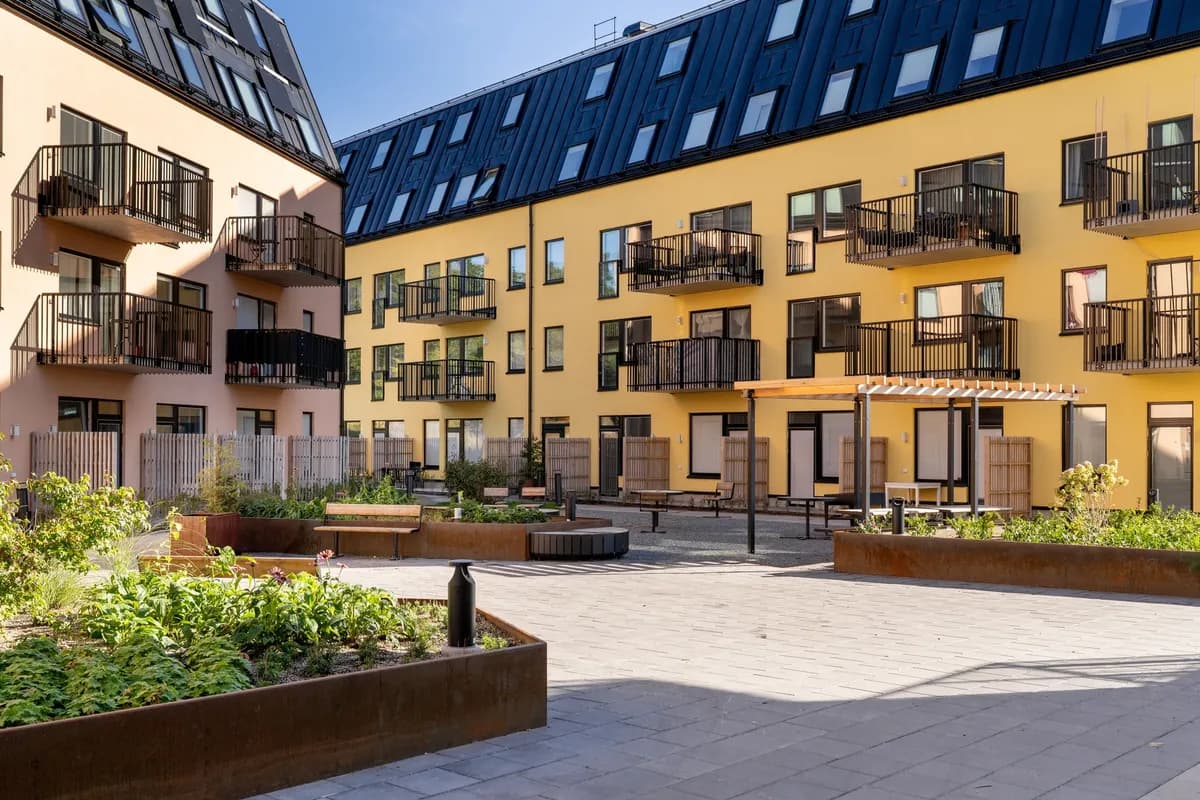 Ormbackavägen i Järfälla