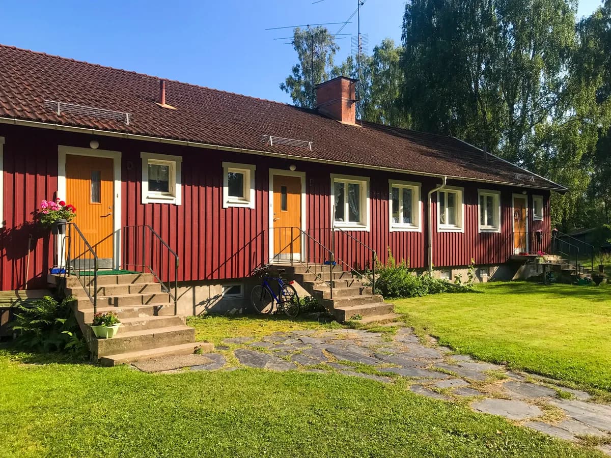 Stripavägen i Guldsmedshyttan