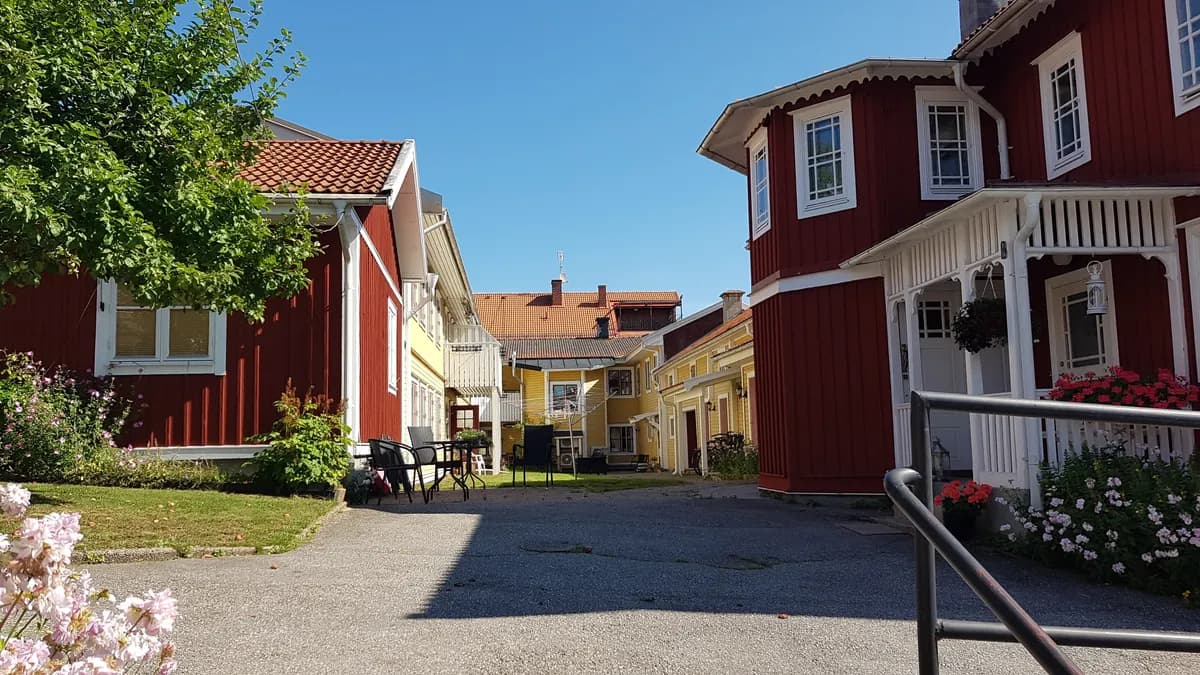 Bytesgatan i Lindesberg